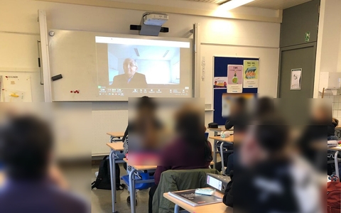 Ein digitales Treffen mit dem Zeitzeugen Abba Naor Beitragsbild