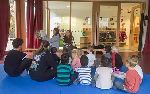 Vorleseaktionen der Joseph-von-Fraunhofer-Schule anlässlich des Bundesweiten Vorlesetags Beitragsbild
