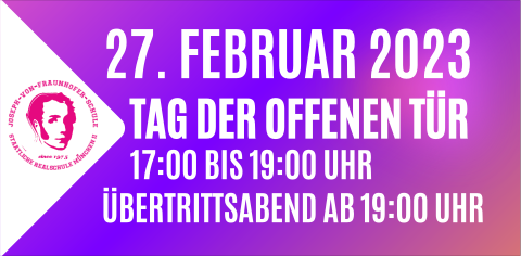 Februar 2023 – Tag der offenen Tür 2023 Beitragsbild